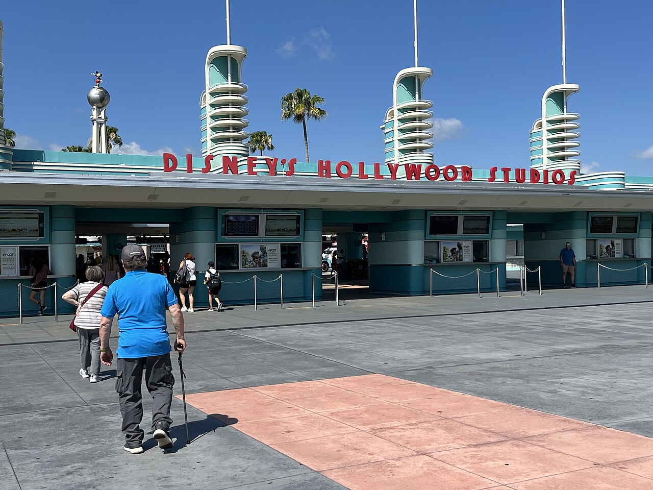 Entrada de Hollywood Studios en Disney World
