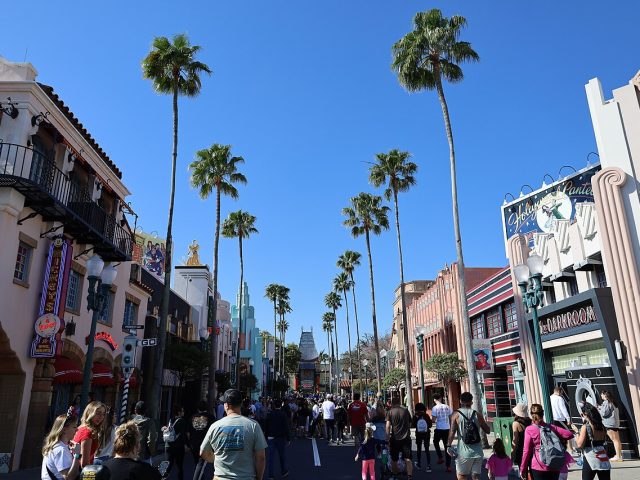 Hollywood Boulevard, la calle principal de Hollywood Studios, en Disney World