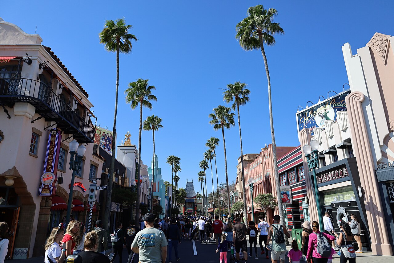 Hollywood Boulevard, la calle principal de Hollywood Studios, en Disney World